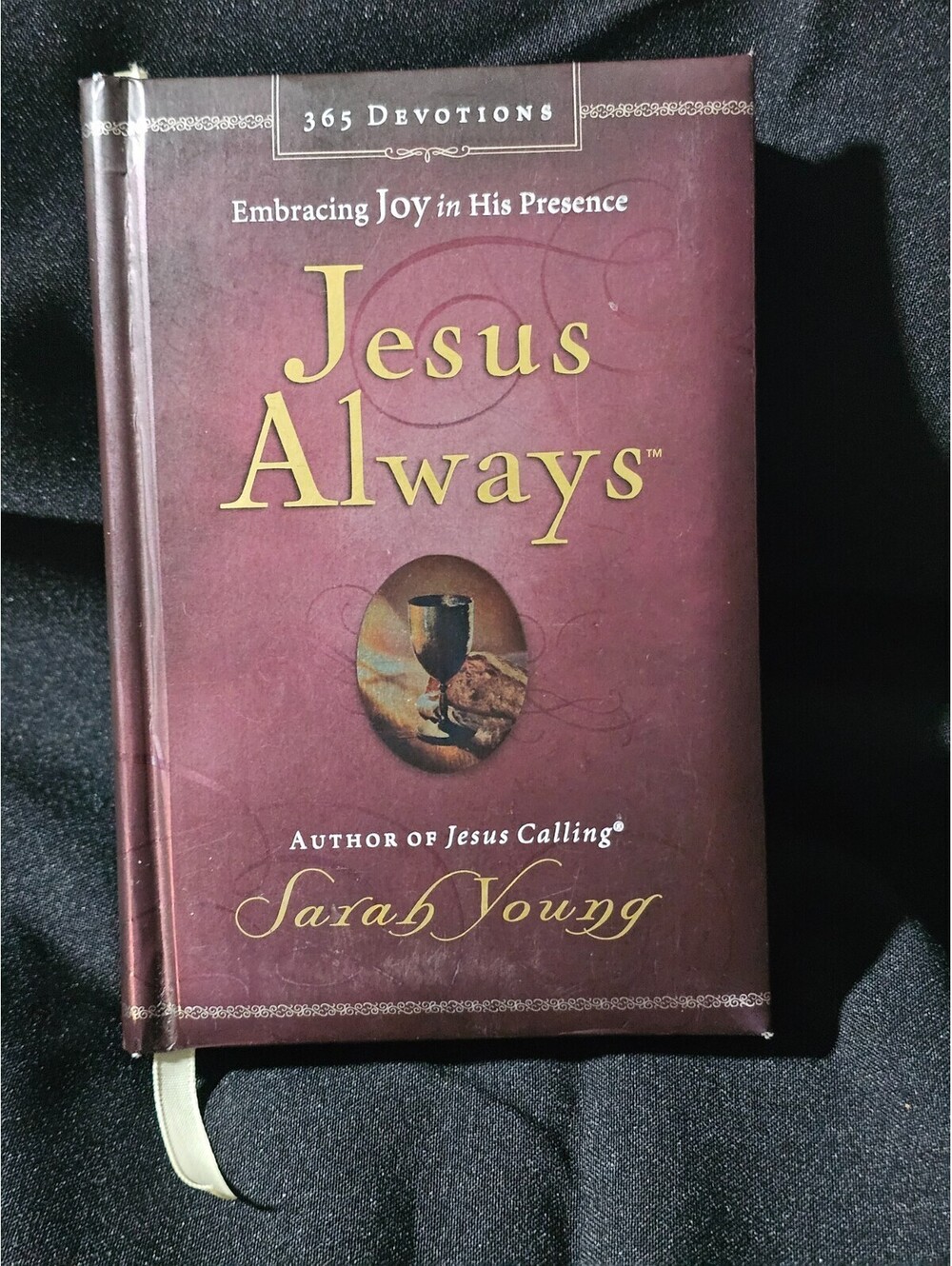 Jesus Always Embracing Joy in His Presence Hardcover Book By Sarah Young 365 Dev